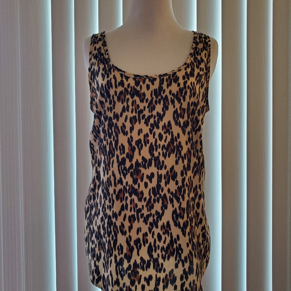 Leopard print tank